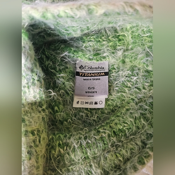 Columbia Sportswear Company Titanium Womens One Size Hat Toboggan Green Knit - Picture 6 of 7